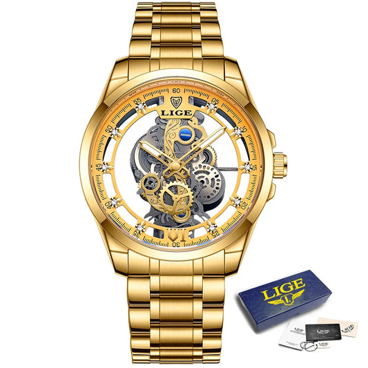 Aurelius Automatic Watch – Luxury Design, Luminous Dial & Waterproof Precision