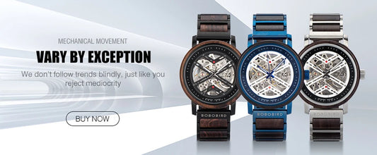 Hercules Wooden Watch – Personalized Engraving, Automatic & Anniversary Gift