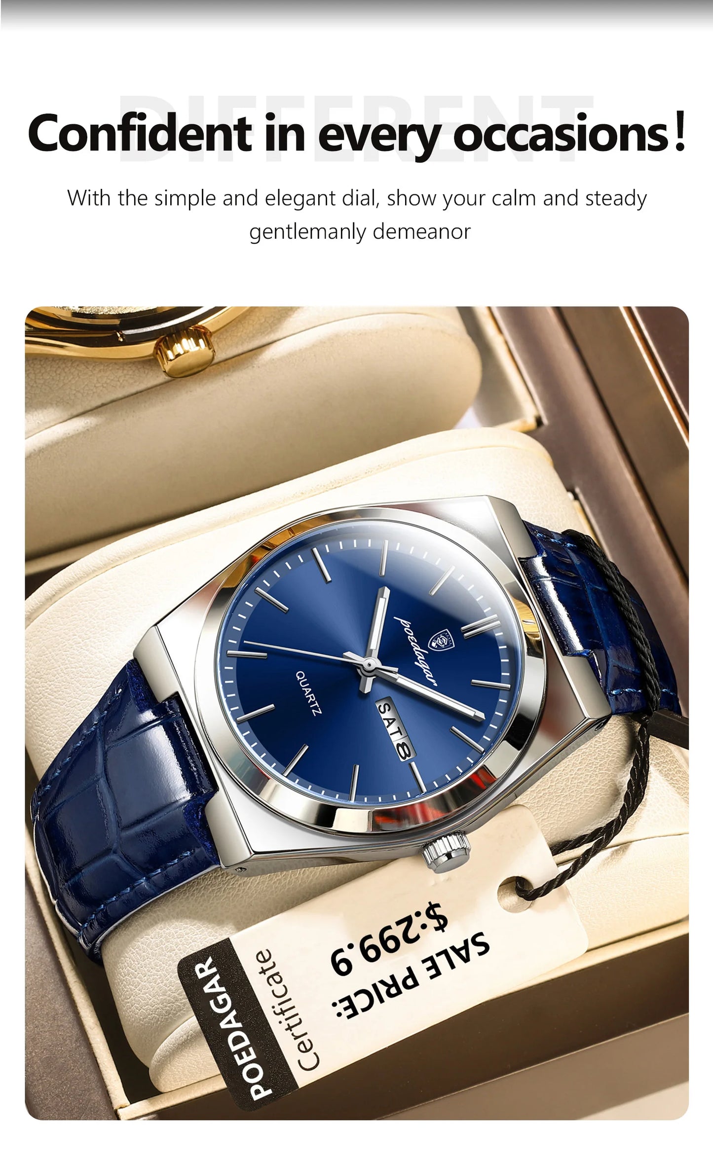 Dionysus Luxus Herren Uhr Edel Stil