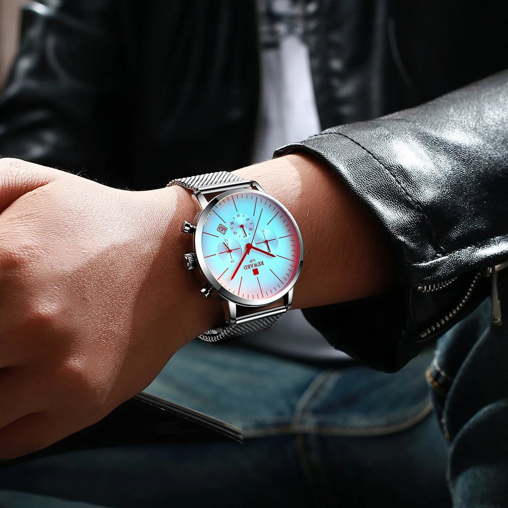 Bright Chronic Herren Uhr