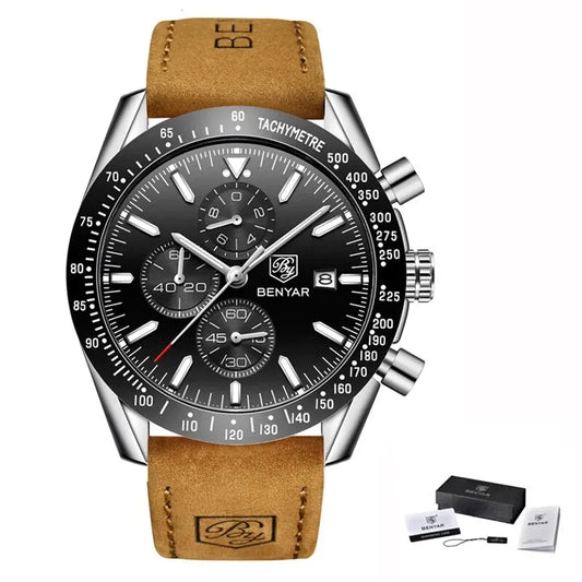 Maximus Chrono Watch – Military Sport Design, Waterproof & Silicone Strap