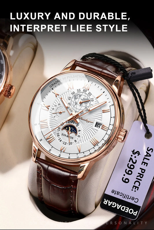 Commodus Stilvolle Herren Uhr
