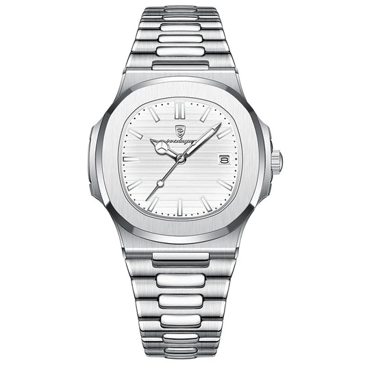 Hermes Luxus Edel Uhr aus Edelstahl
