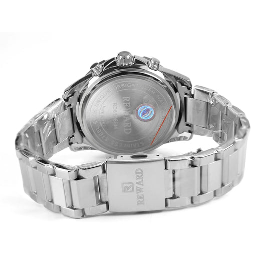 Socrates Edelstahl Herren Luxus Uhr