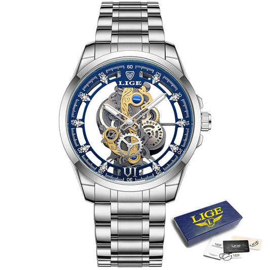 Aurelius Automatic Watch – Luxury Design, Luminous Dial & Waterproof Precision