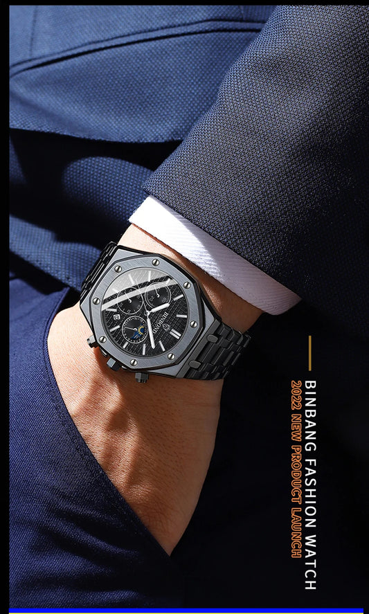Apollo Granit Herren Uhr