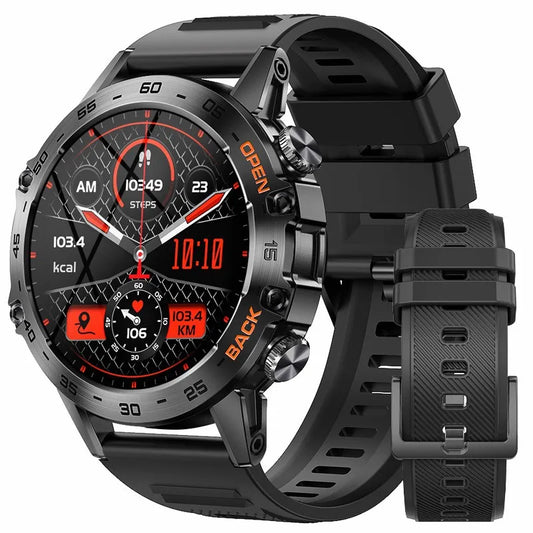 1.39" Bluetooth Smartwatch für Männer – Fitness, Herzfrequenz, Gesundheitsmonitoring, Android & IOS.