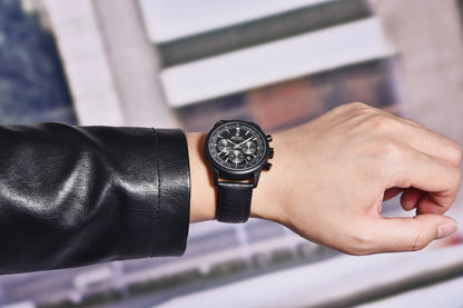 Achilles Chrono Watch – 42MM Military Precision, Waterproof & Bold Design
