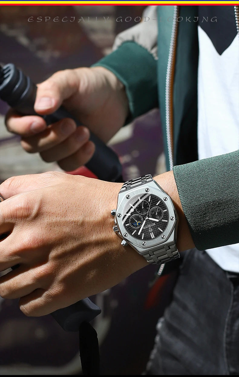 Apollo Granit Herren Uhr