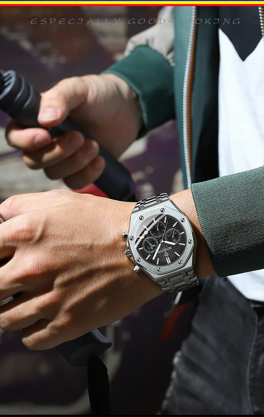 Apollo Granit Herren Uhr