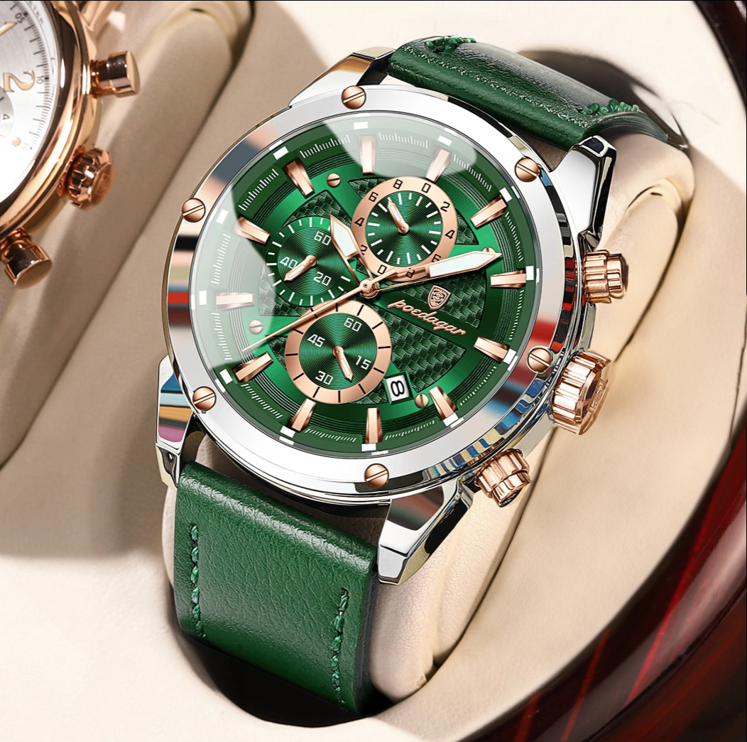 Maximus Herren Uhr aus Leder