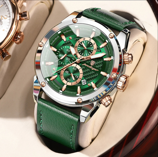 Maximus Herren Uhr aus Leder