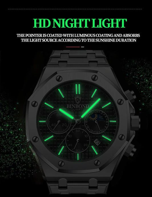 Apollo Granit Herren Uhr