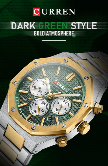 Valerius Chrono Watch – 6-Hand Precision, Military Style & Luxury Design
