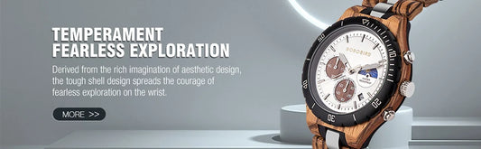 Nero Automatic Luxus Uhr aus Holz