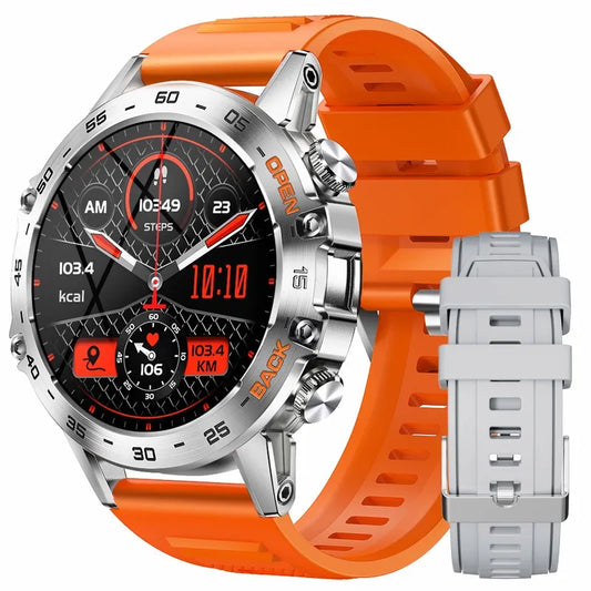 1.39" Bluetooth Smartwatch für Männer – Fitness, Herzfrequenz, Gesundheitsmonitoring, Android & IOS.