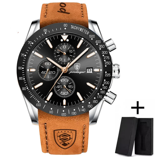 Ragnar Chrono Watch – 2024 Sport, Waterproof & Silicone Strap