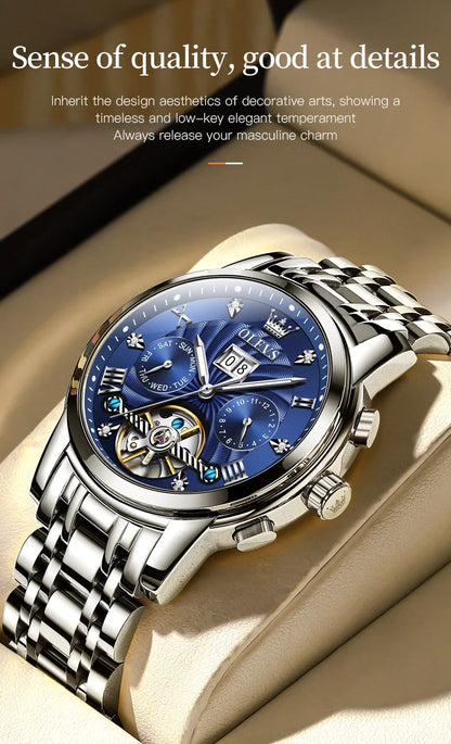 Helios Full Automatic Multi-function Herren Uhr