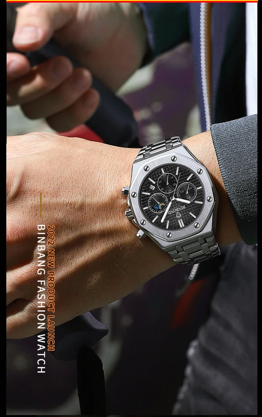 Apollo Granit Herren Uhr