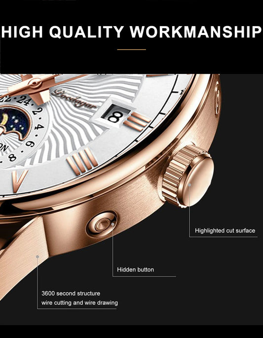Commodus Stilvolle Herren Uhr