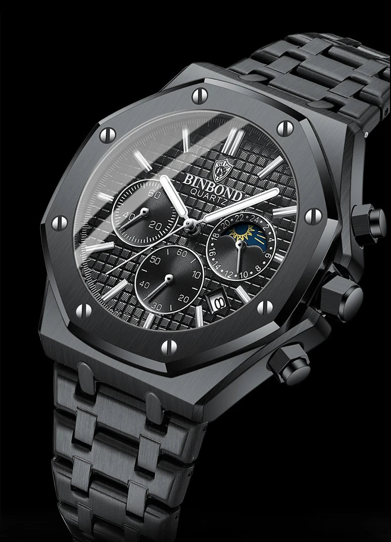 Apollo Granit Herren Uhr
