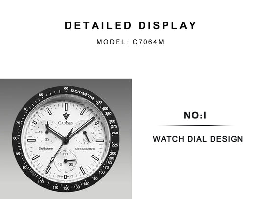 Cadisen Sapphire Herren Uhr