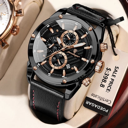 Maximus Herren Uhr aus Leder