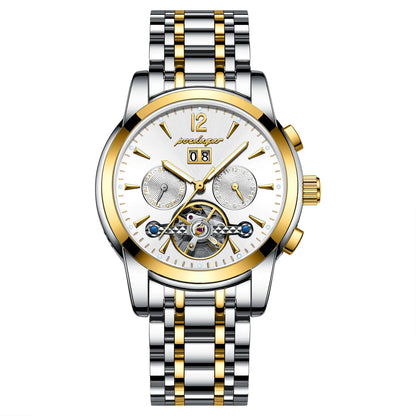 Augustus Tourbillon Watch – Luxury Automatic, Waterproof & Steel Precision