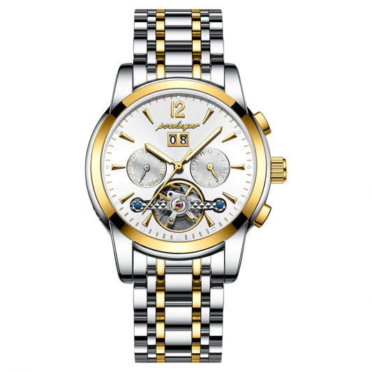 Augustus Tourbillon Watch – Luxury Automatic, Waterproof & Steel Precision