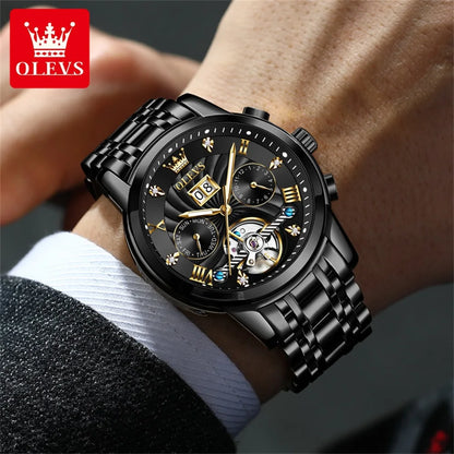 Helios Full Automatic Multi-function Herren Uhr