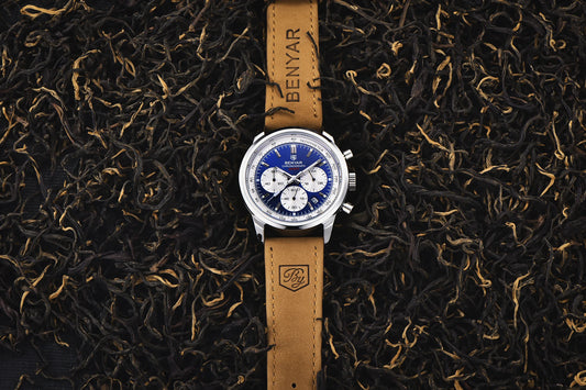 Achilles Chrono Watch – 42MM Military Precision, Waterproof & Bold Design