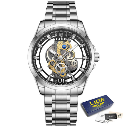 Aurelius Automatic Watch – Luxury Design, Luminous Dial & Waterproof Precision