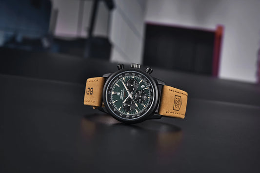 Achilles Chrono Watch – 42MM Military Precision, Waterproof & Bold Design