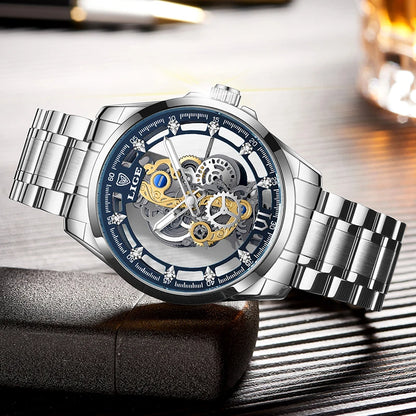 Aurelius Automatic Watch – Luxury Design, Luminous Dial & Waterproof Precision