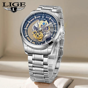 Aurelius Automatic Watch – Luxury Design, Luminous Dial & Waterproof Precision