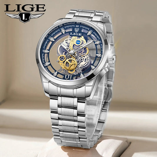 Aurelius Automatic Watch – Luxury Design, Luminous Dial & Waterproof Precision