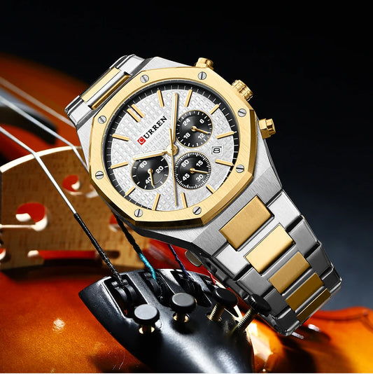 Valerius Chrono Watch – 6-Hand Precision, Military Style & Luxury Design