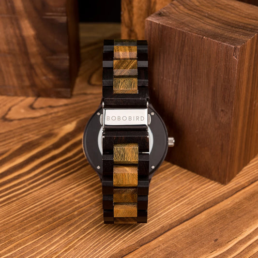 Nero Automatic Luxus Uhr aus Holz