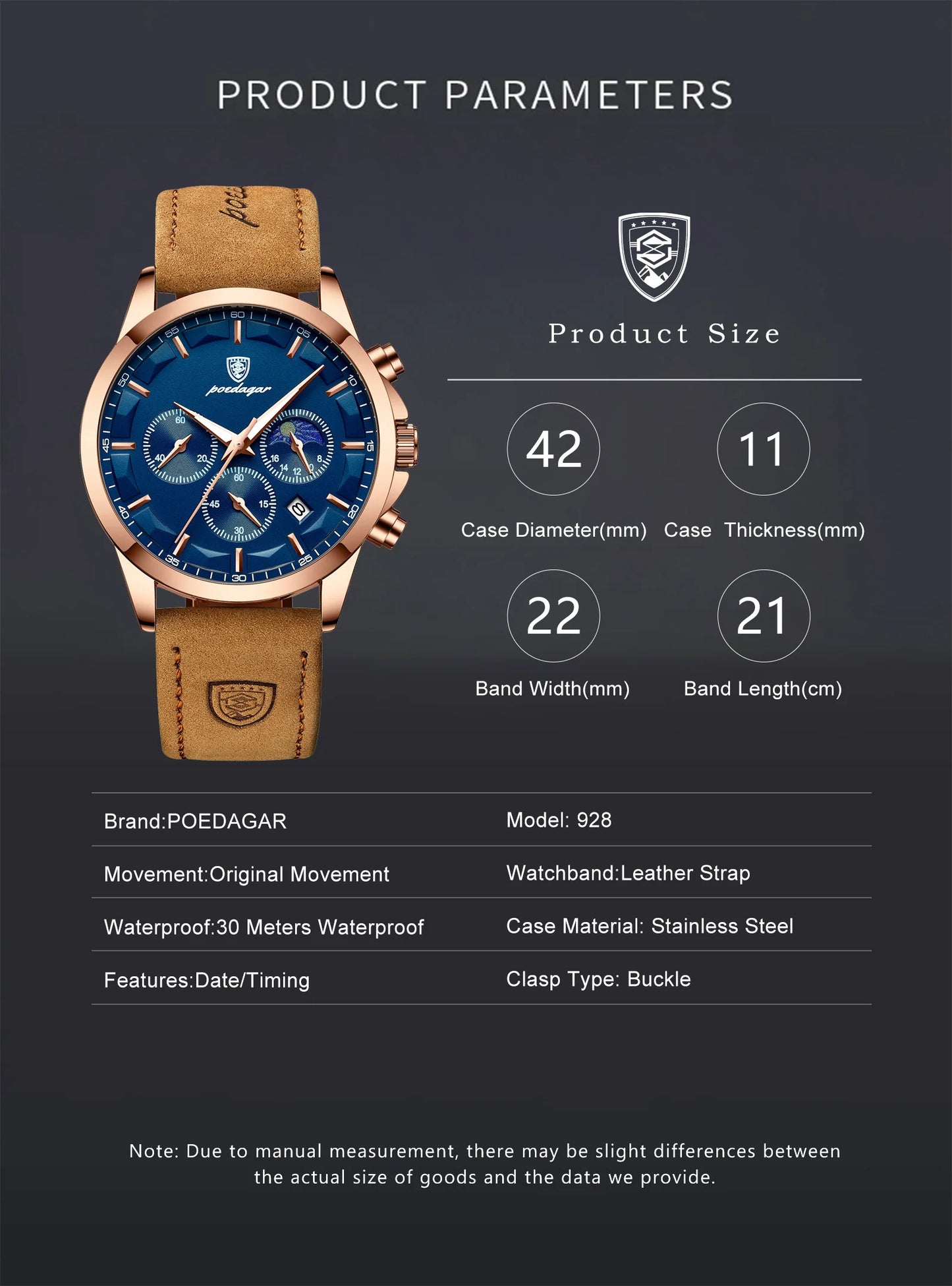 Eroya Benyar Herren Uhr