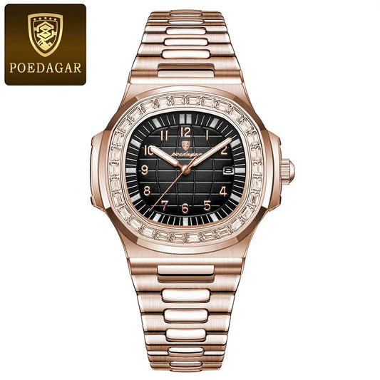 Hermes Luxus Edel Uhr aus Edelstahl