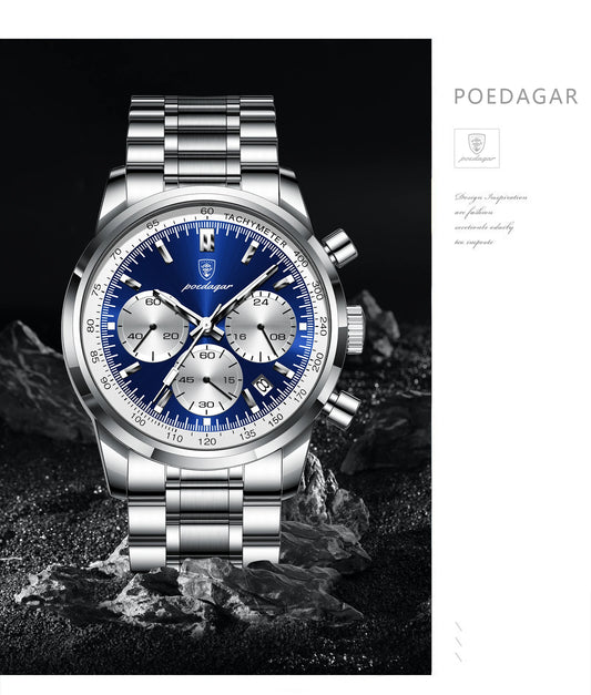 Atlas Luxury Herren Uhr Chronograph