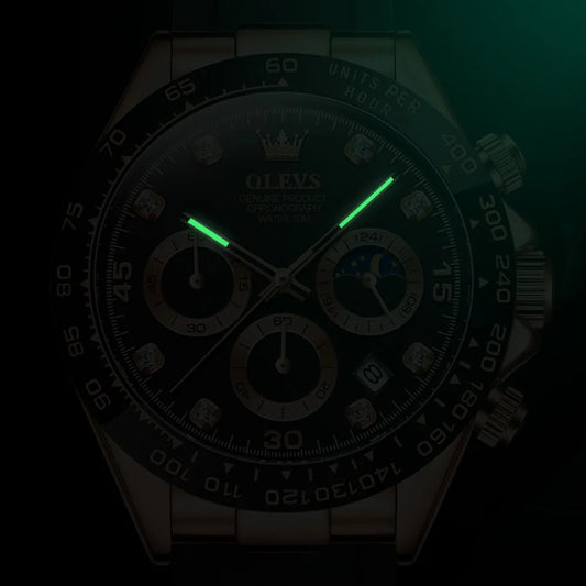 Oceanus Luxus Quartz Herren Uhr